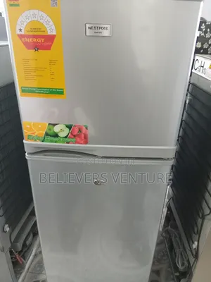 Improve Your Life,Westpool 108l Double Door Silver Fridge