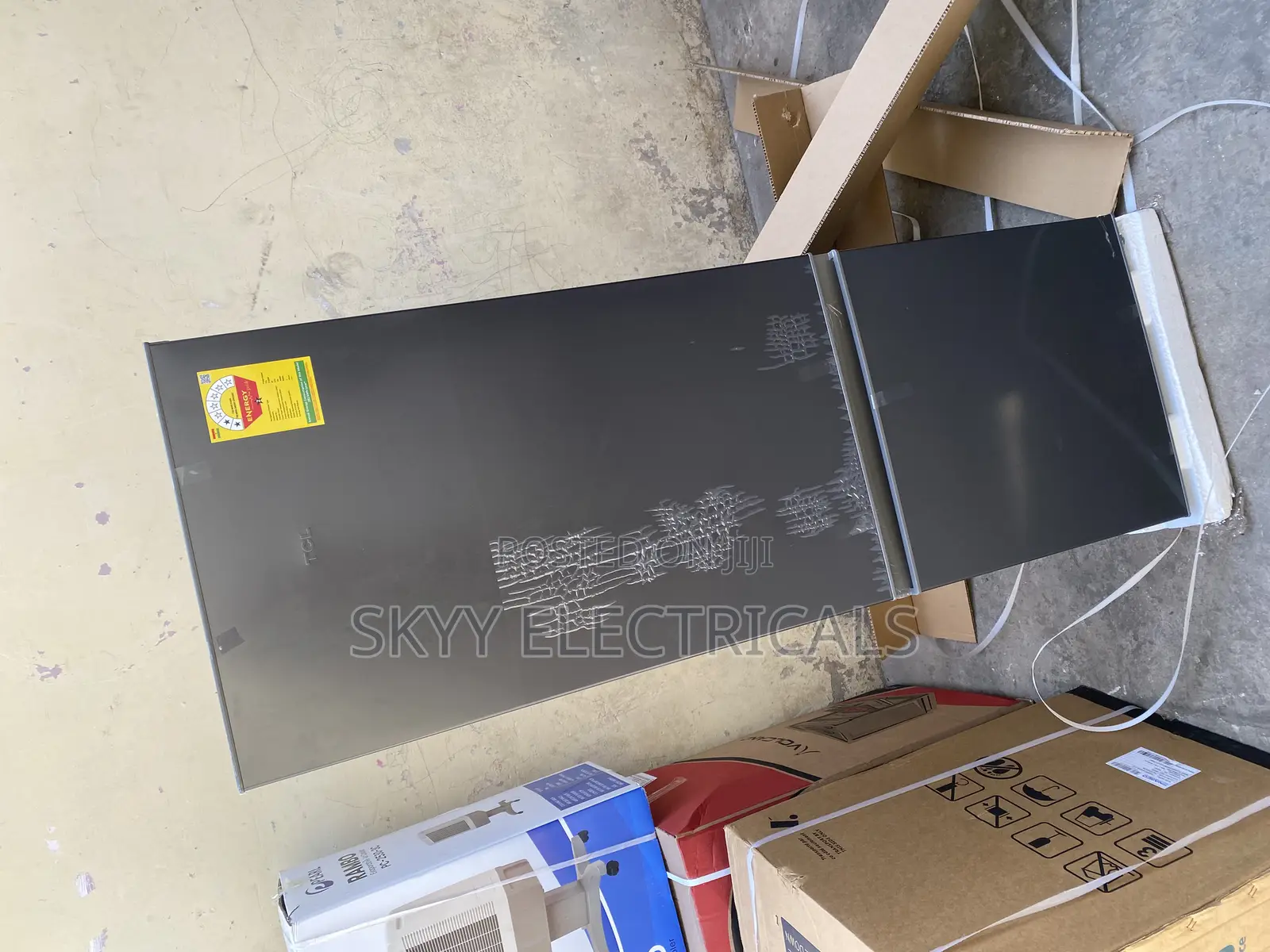 TCL 163liters Double Door Fridge