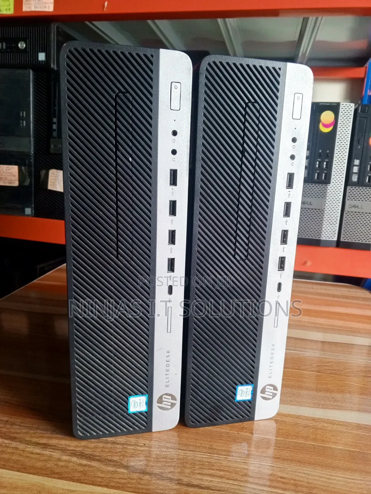 Desktop Computer HP EliteDesk 800 G4 8GB Intel Core I5 HDD 500GB