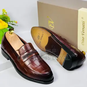Dino Verratti Coffee Brown Laceless Men’S Shoe