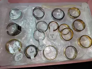 Titanium and Stainless Steel Rings
