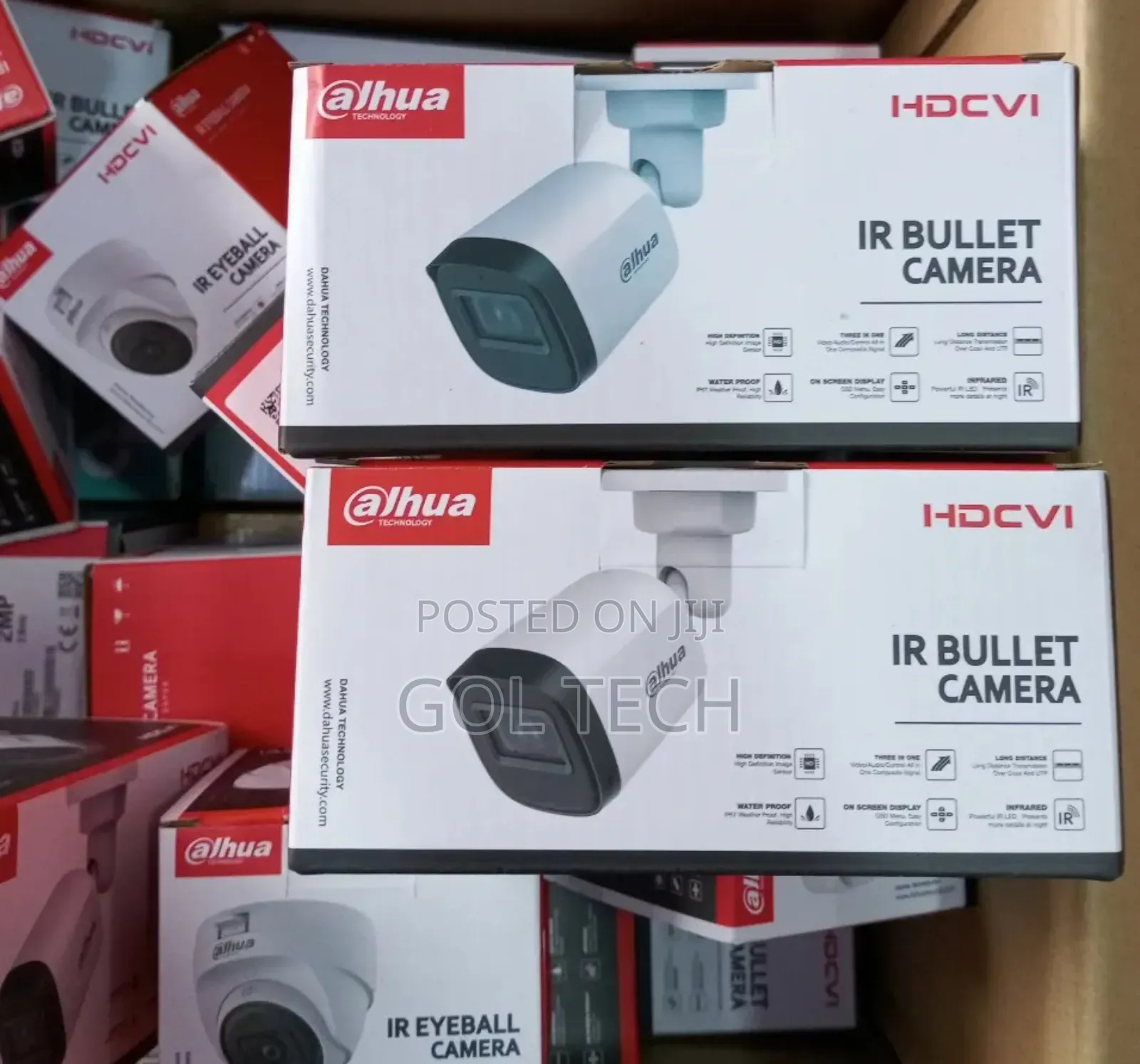 Dahua 2mp Ir Bullet Camera Hdcvi Dh-Hac-B1a21p-U Analog