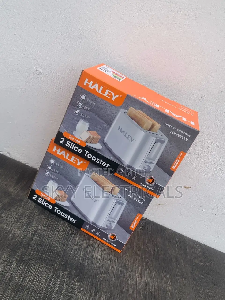 Haley Hy-9602 2 Slice Toaster