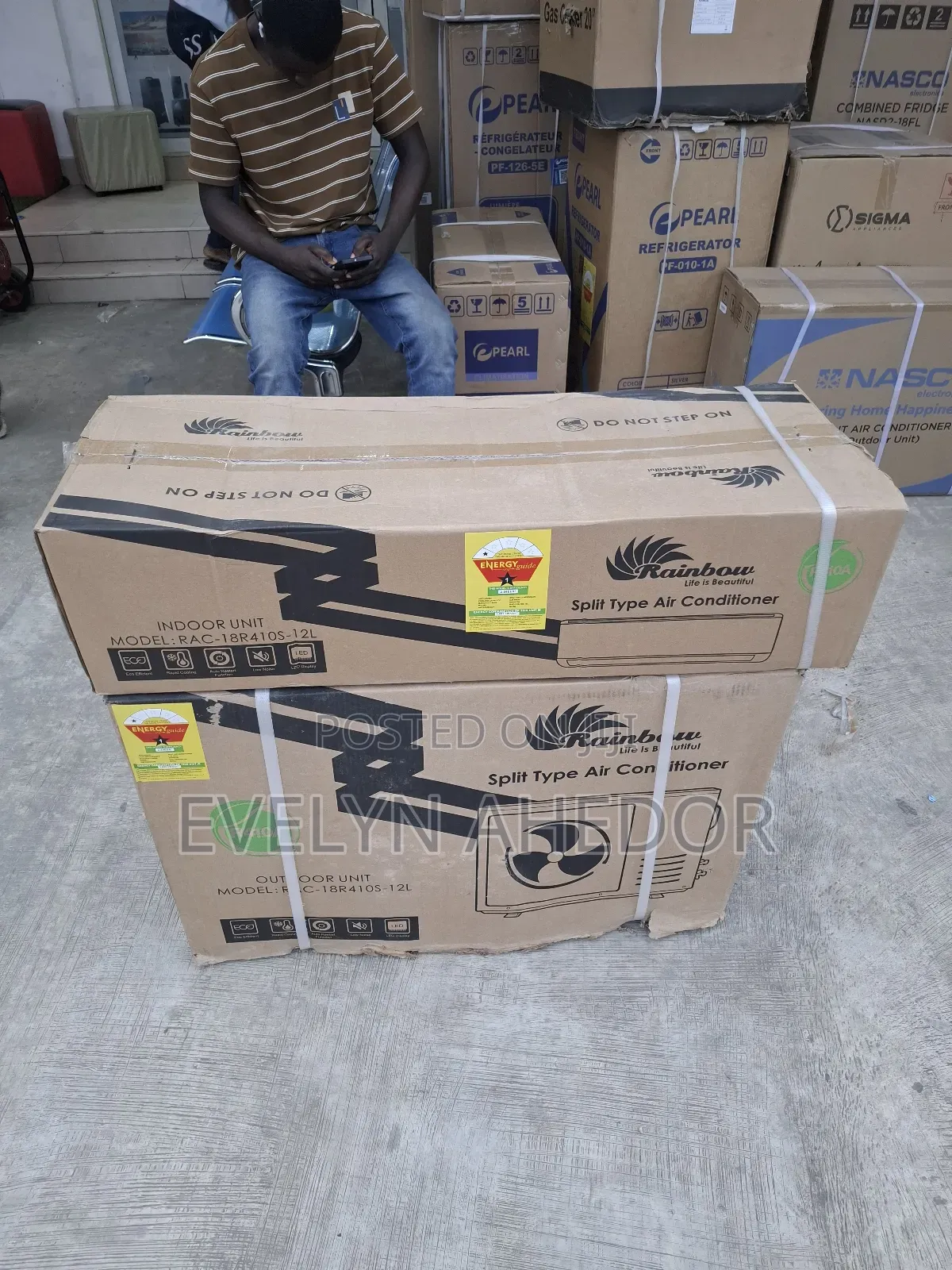 Amazing and Fast Cooling Rainbow 2hp Ac for Sale