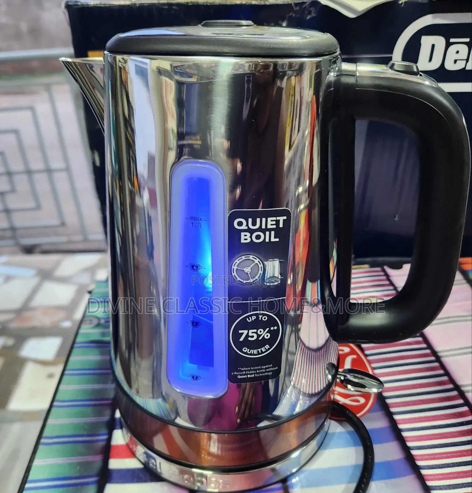 Russell Hobbs Luna Copper Accents Kettle
