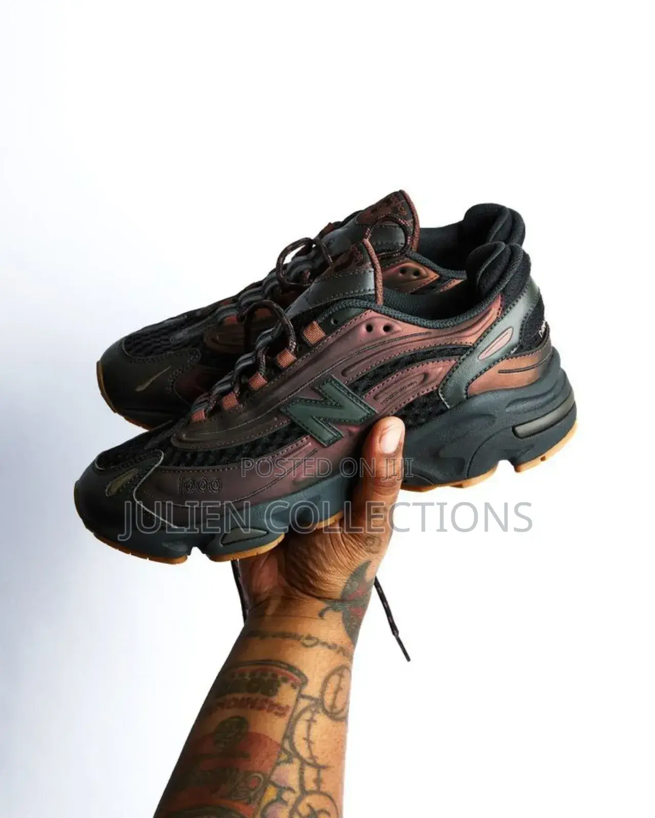 New Balance 1000 Coffee Brown and Black