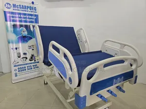 Hospital Three (3) Crank Bed With Complete Accessories