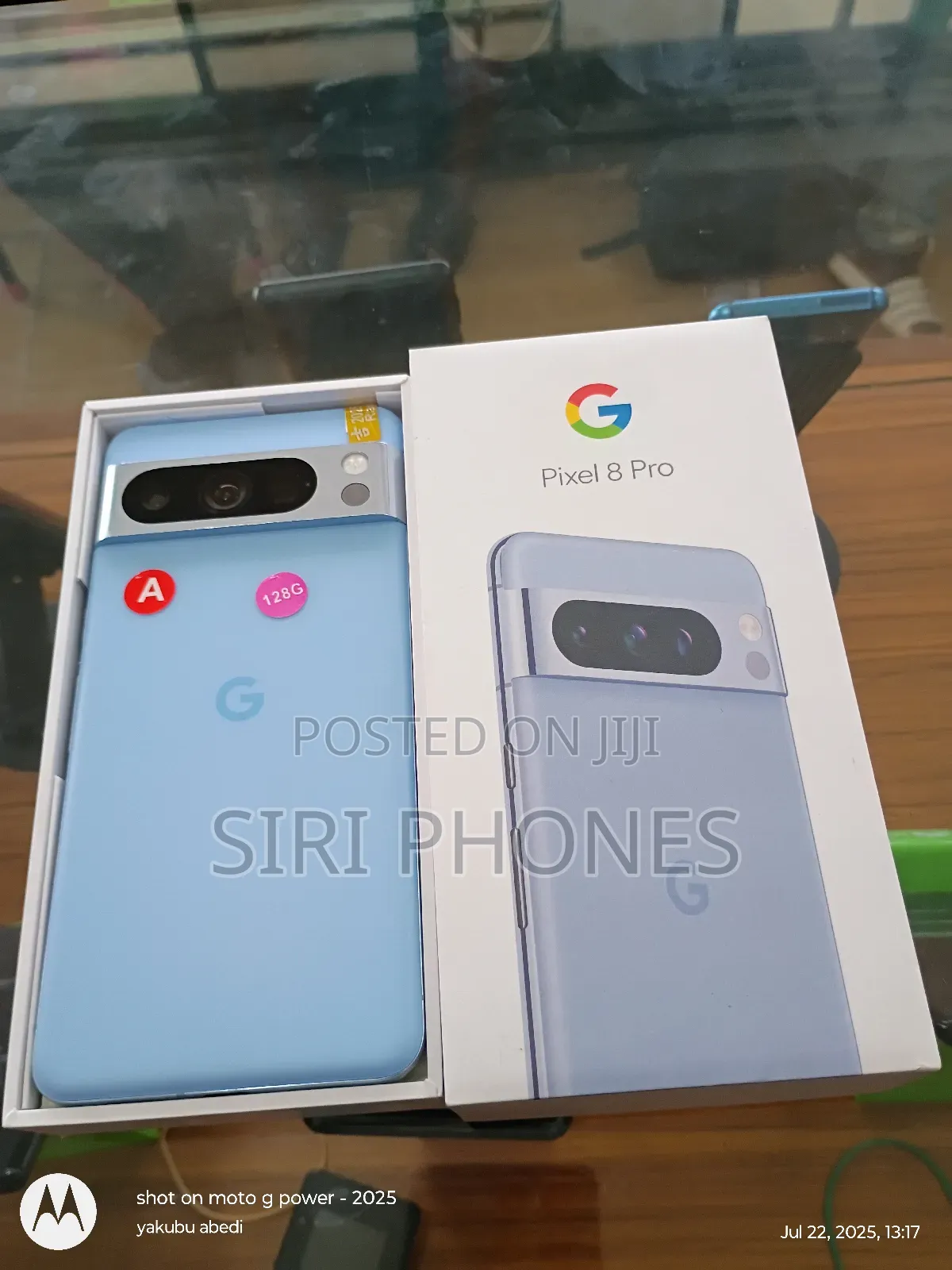 New Google Pixel 8 Pro 128 GB Blue