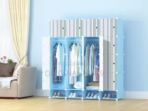 Plastic Wardrobe( 16 Cubes )
