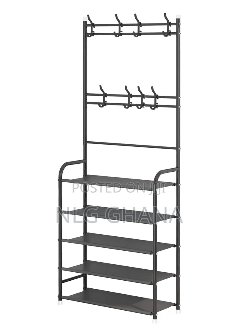 4-Layer Entrance Shoe Rack Sturdy Hall Tree Storage Ghx3649