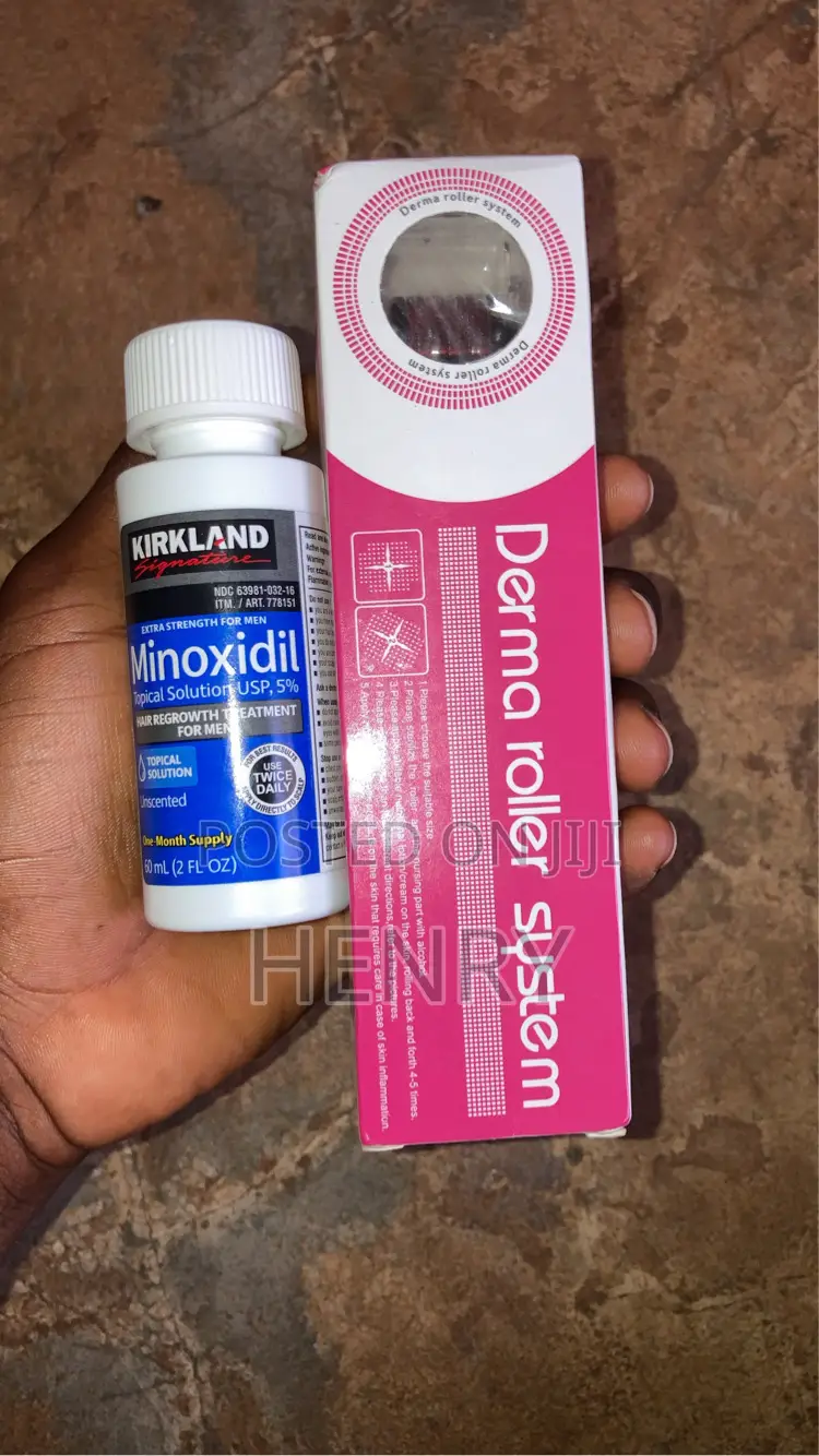Kirkland Minoxidil And Derma Roller
