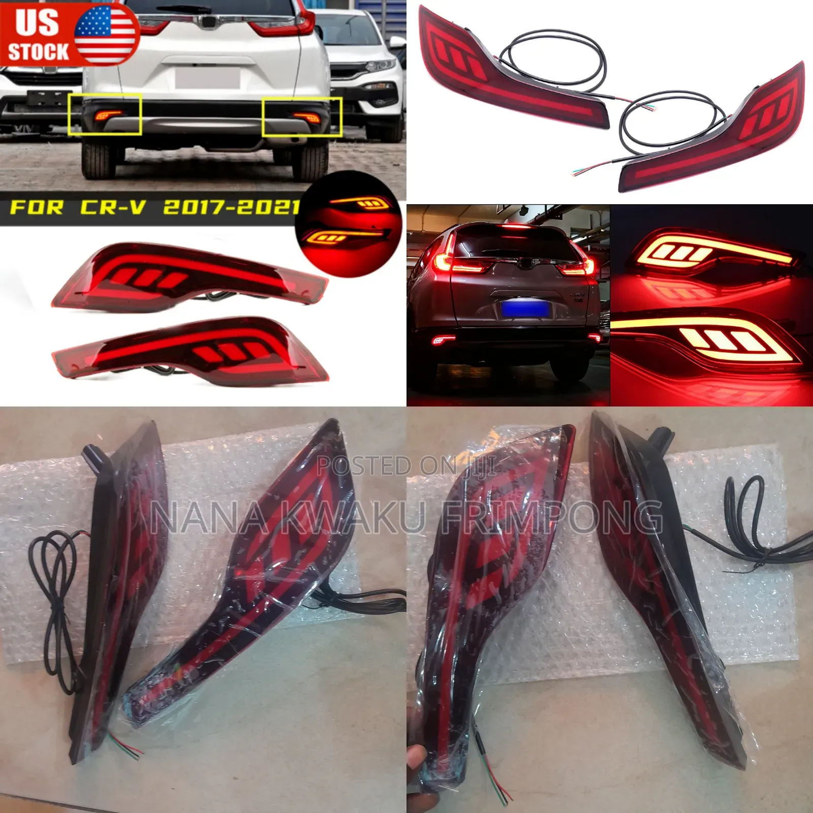 Honda Crv 2017 To 2020 Back Bumper Reflector