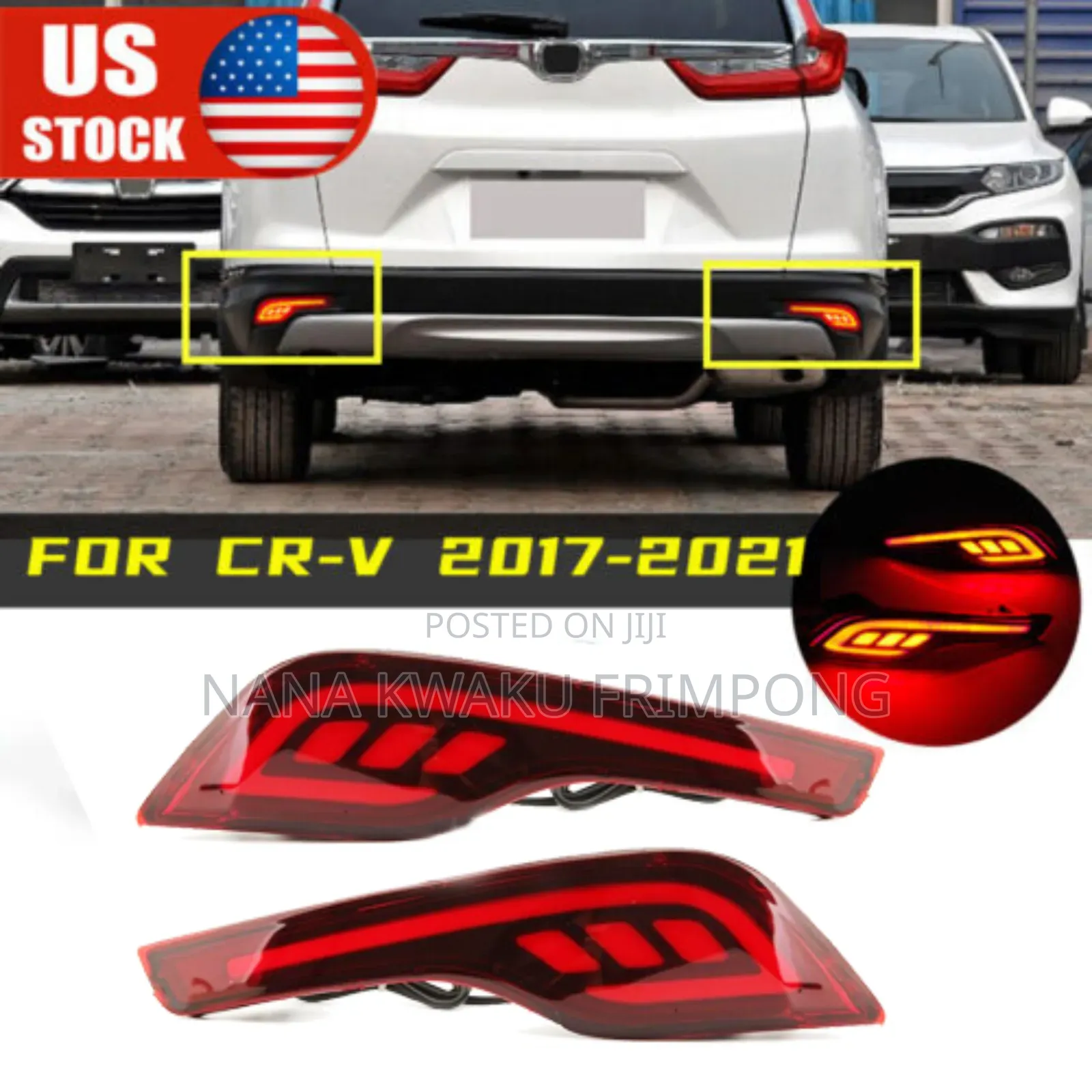 Honda Crv 2017 To 2020 Back Bumper Reflector
