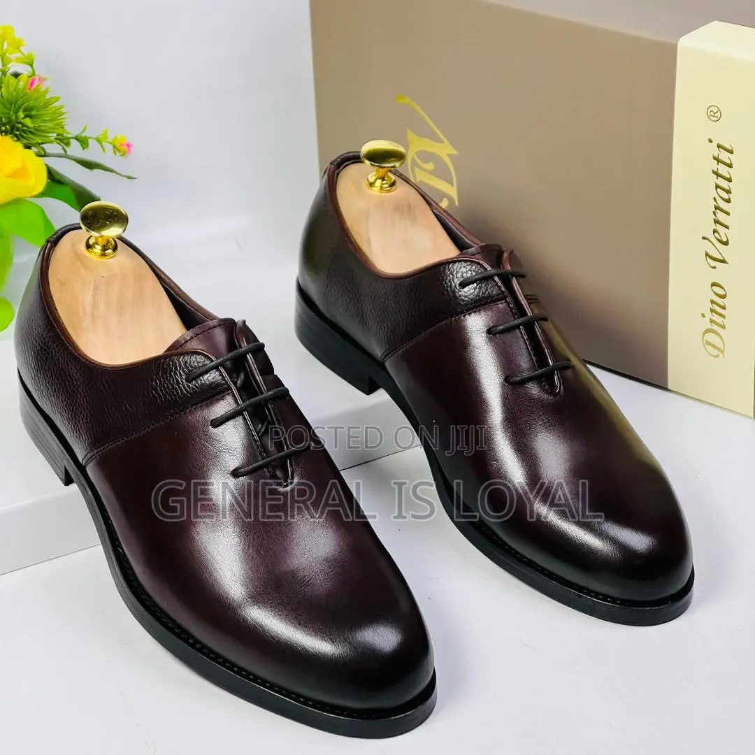 Dino Verratti Coffee Smooth Leather Men’S Shoe