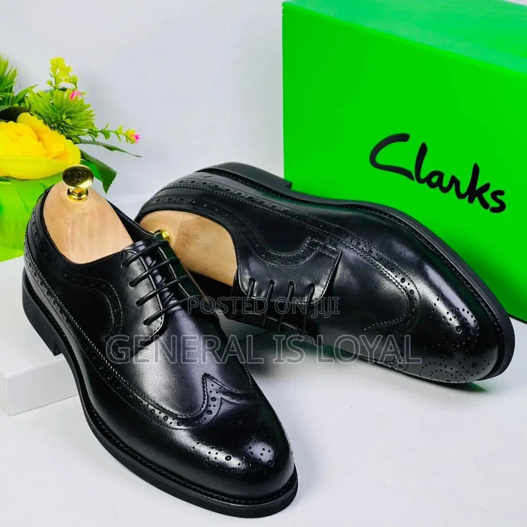 Clarks Black Lace Men’S Shoe