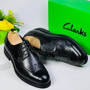 Clarks Black Lace Men’S Shoe