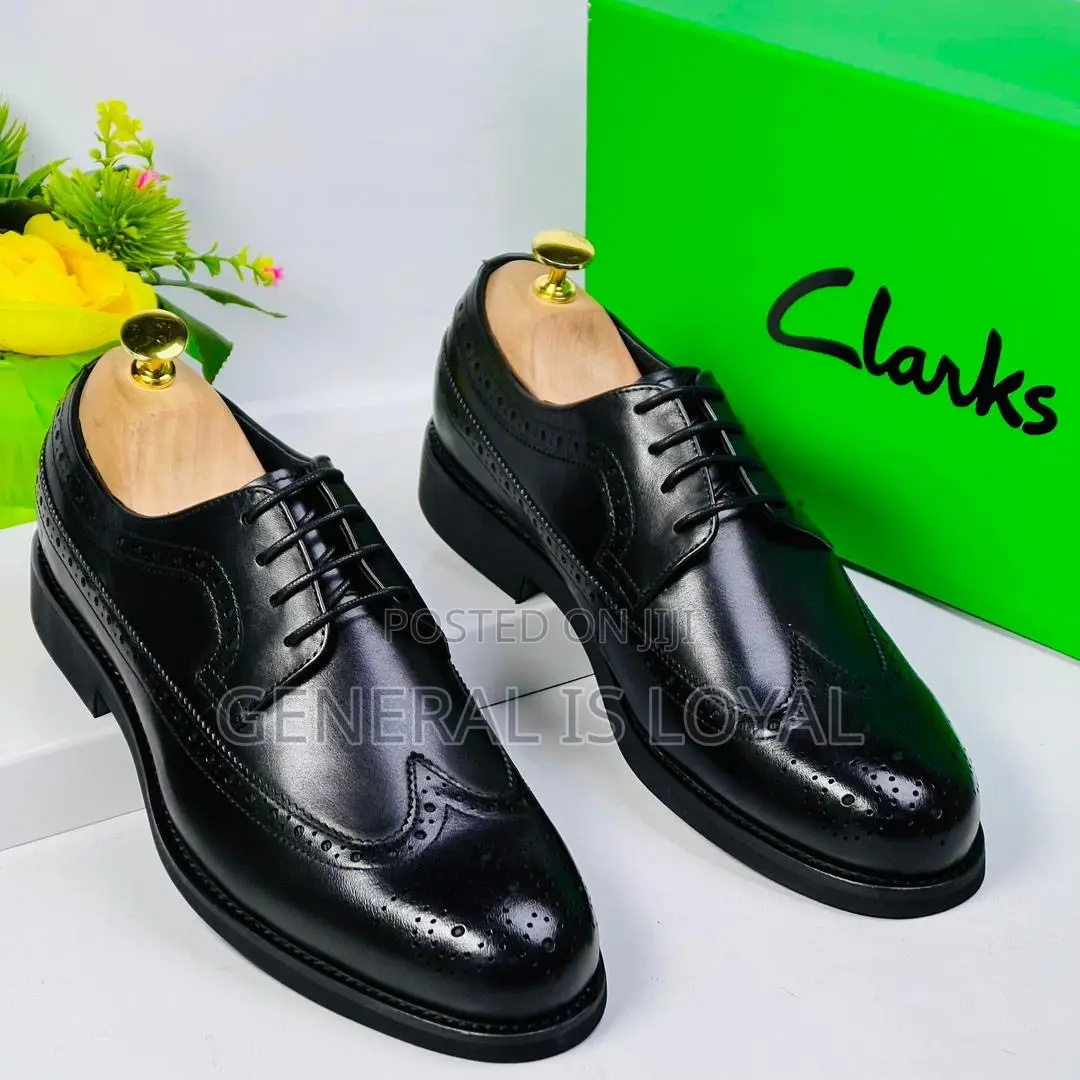 Clarks Black Lace Men’S Shoe