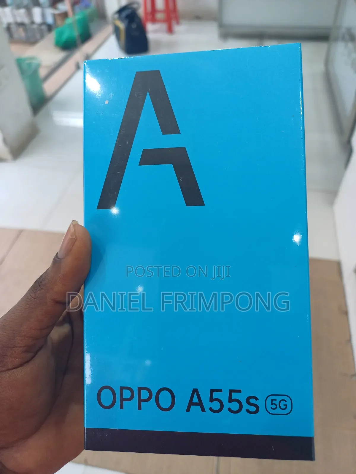 New Oppo A55s 128 GB Black