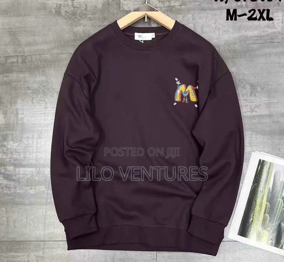 High Quality Luxury Long Sleeve Sweatshirt / Sweater