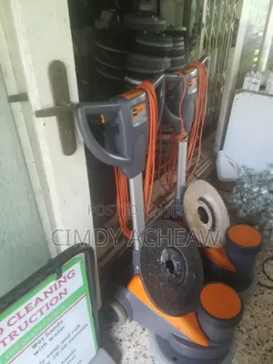 Two (2) Taski Engrodisc Cleaning Machines