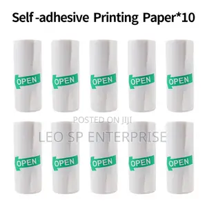 10 Rolls Self Adhesive Printer Paper
