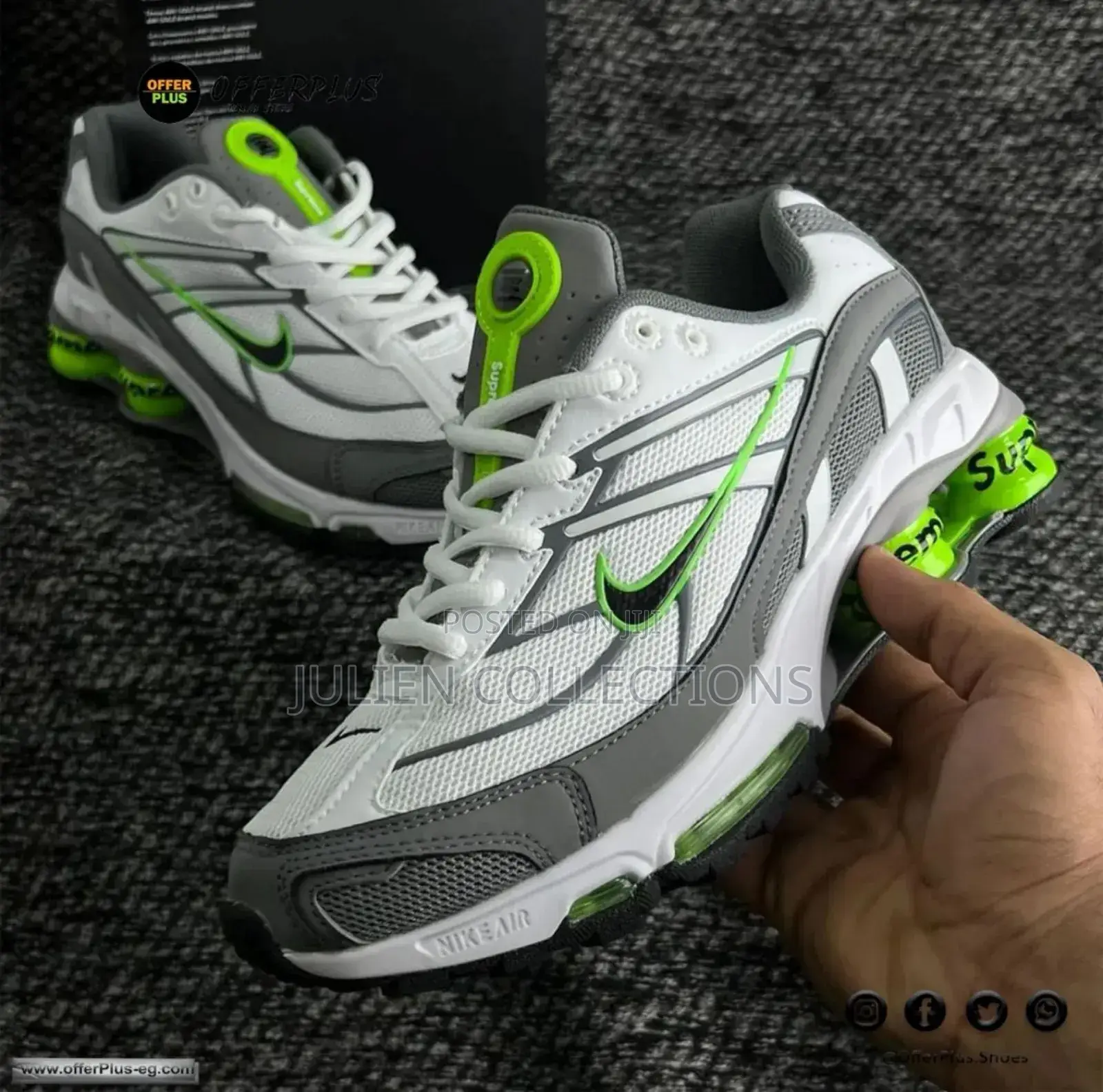 Nike Air Shox Supreme Rider 2 Sp White
