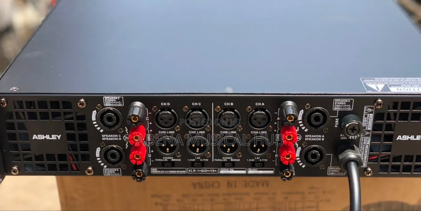 Ashley 4 in 1 Mid Amplifier