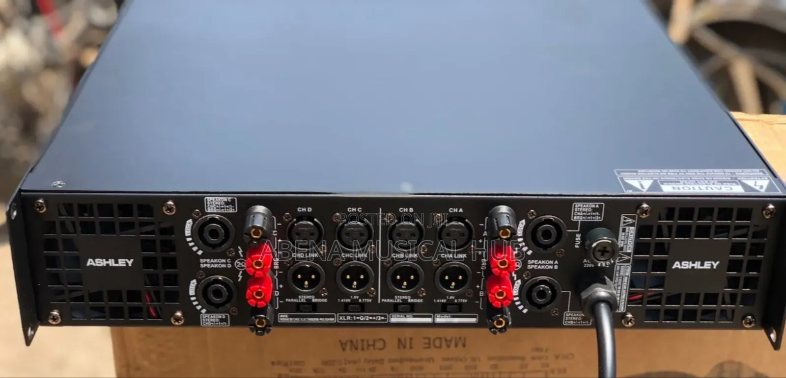 Ashley 4 in 1 Mid Amplifier