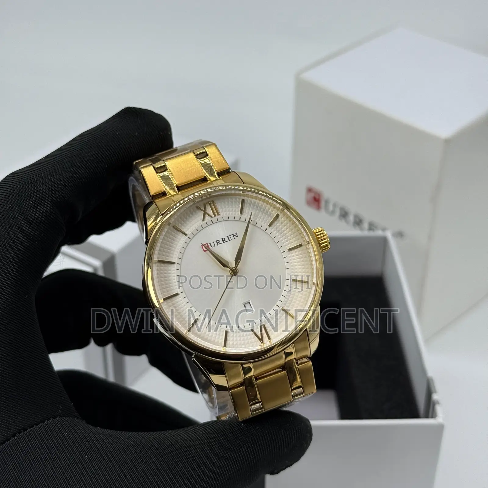 Curren Luxury Gold Watch for Men – Timeless Elegance