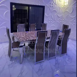Marble Dining Table With 8 Chairs