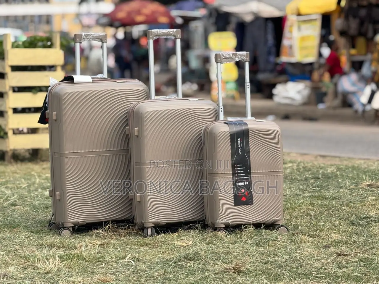 Trolley Bag 3 PCS Luggage Set Spinner 19,23,27 Inch