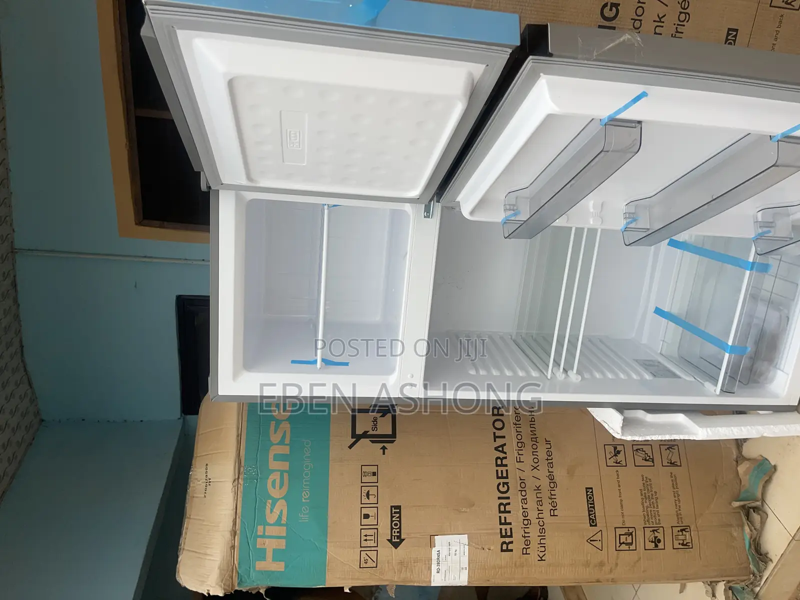 Hisense 268 Double Doors Fridge