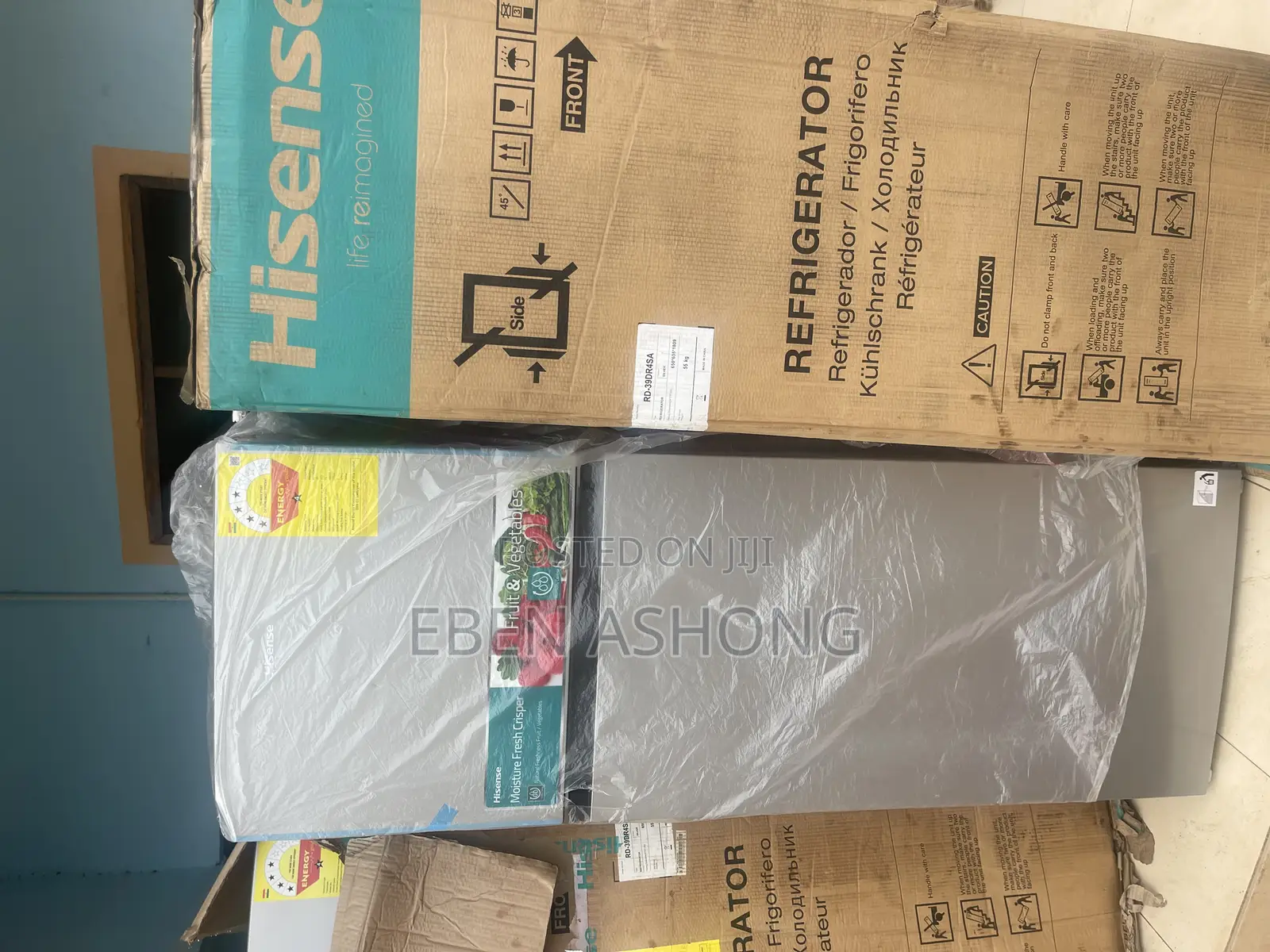 Hisense 268 Double Doors Fridge