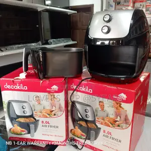 Particularly Decakila Air Fryer 8.0l Decakila Air Fryer