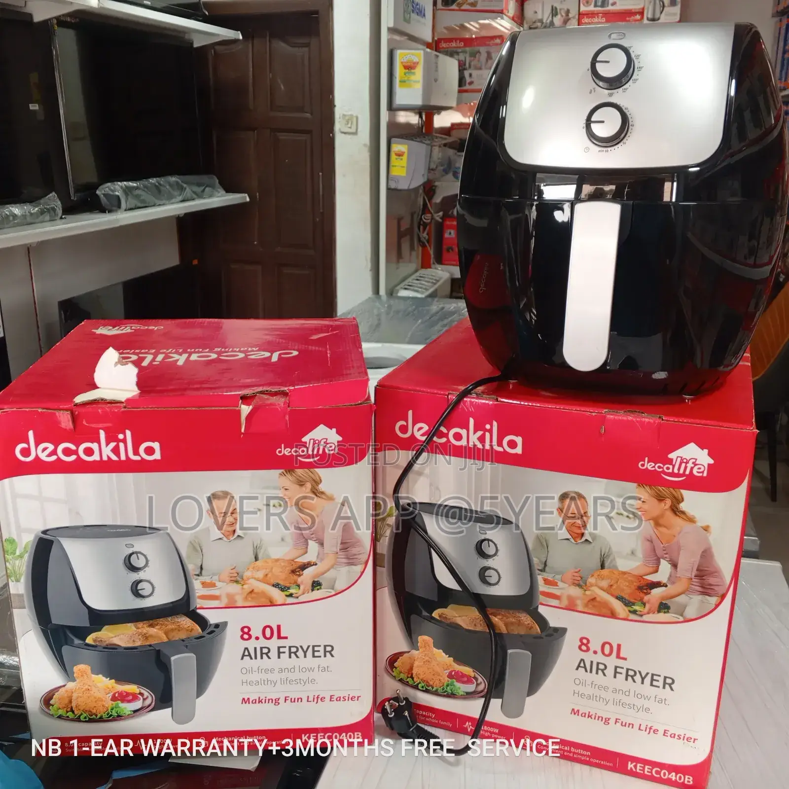 Appoint Decakila 8.0l Decakila Air Fryer
