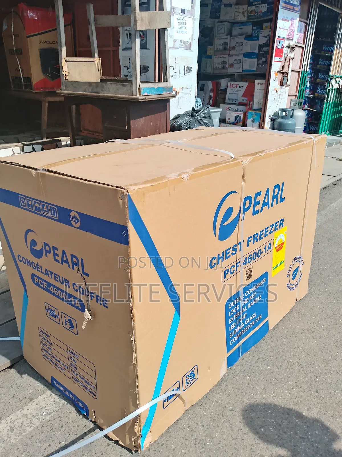 Pearl Deep Freezer 380 Litres/Sliding Glass