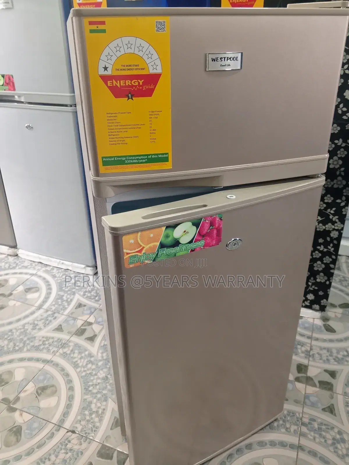 Blissful Westpool Fridge Freezer 95l Wp-115a