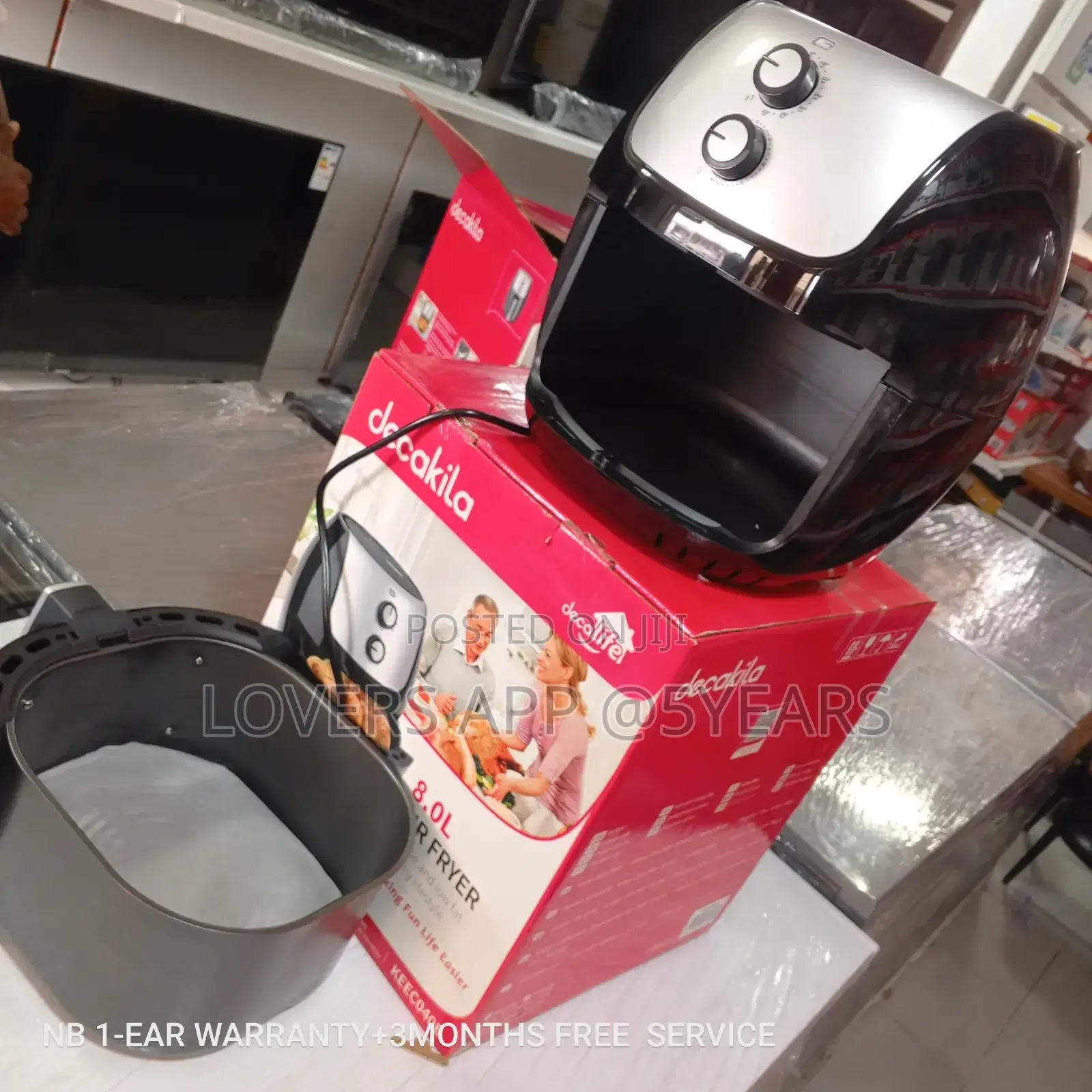 Adopt Decakila 8.0l Decakila Air Fryer
