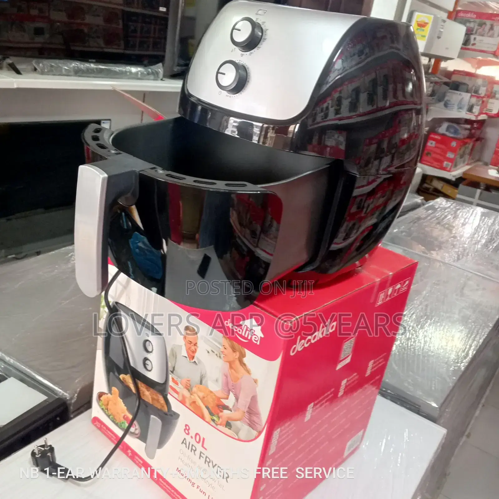 Surely Decakila Air Fryer 8.0l Decakila Air Fryer