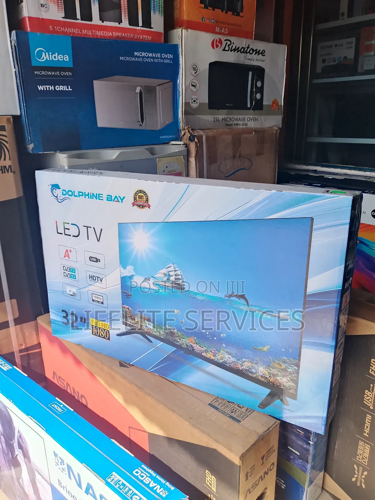 Smart Tv 32" (Android,Youtube Netflix Loaded)