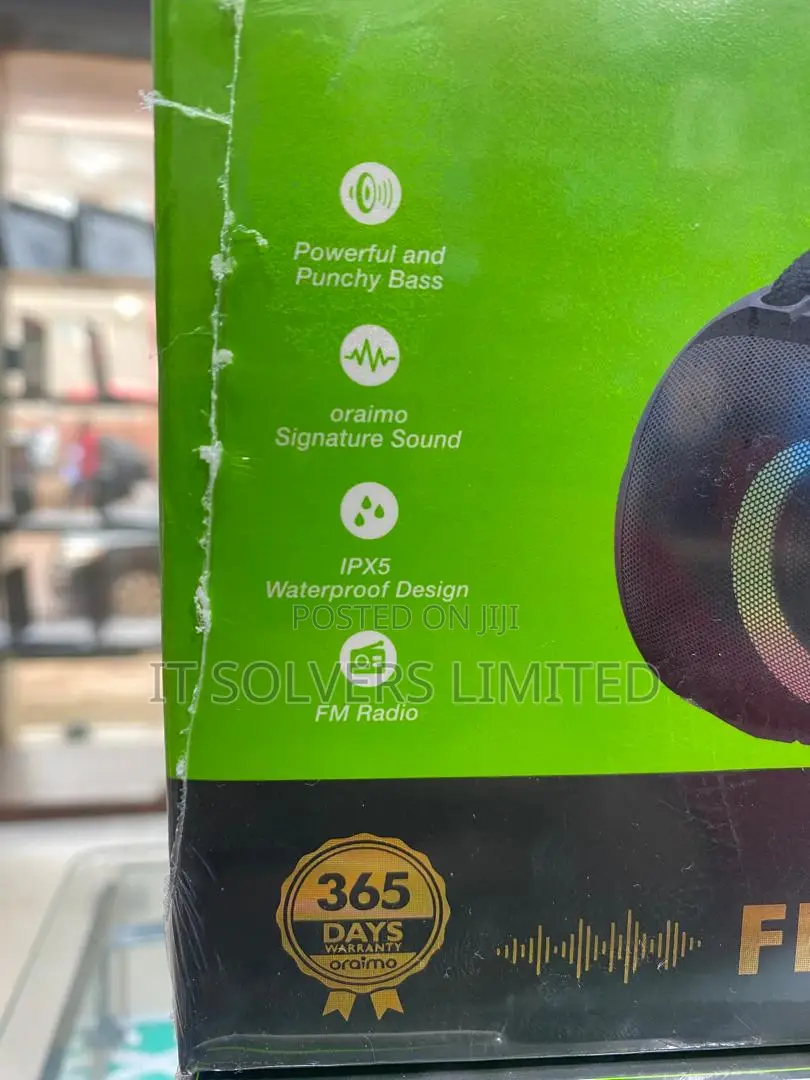 Oraimo Rover 12w Fm Wireless Speaker