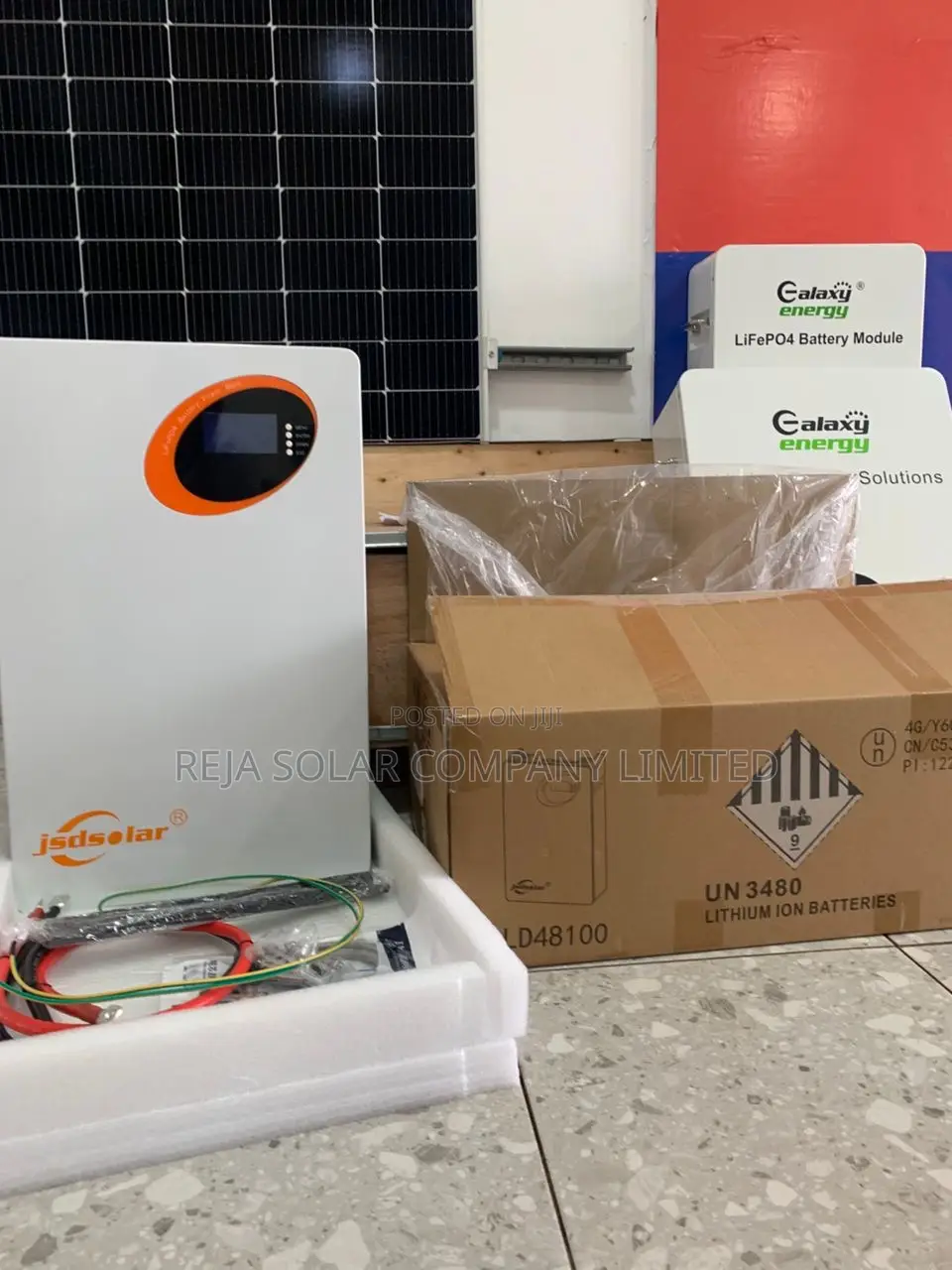 JSD Solar 100ah 48v Solar Lithium Batteries
