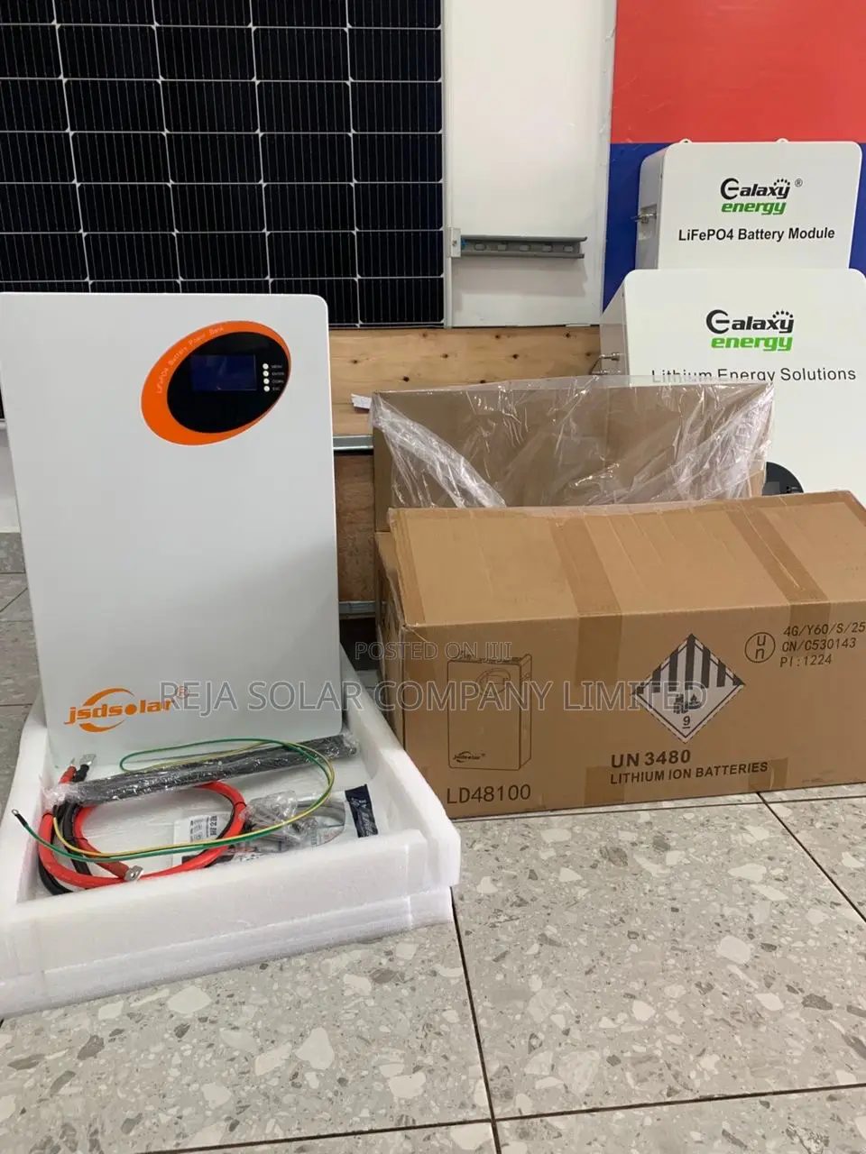 JSD Solar 100ah 48v Solar Lithium Batteries