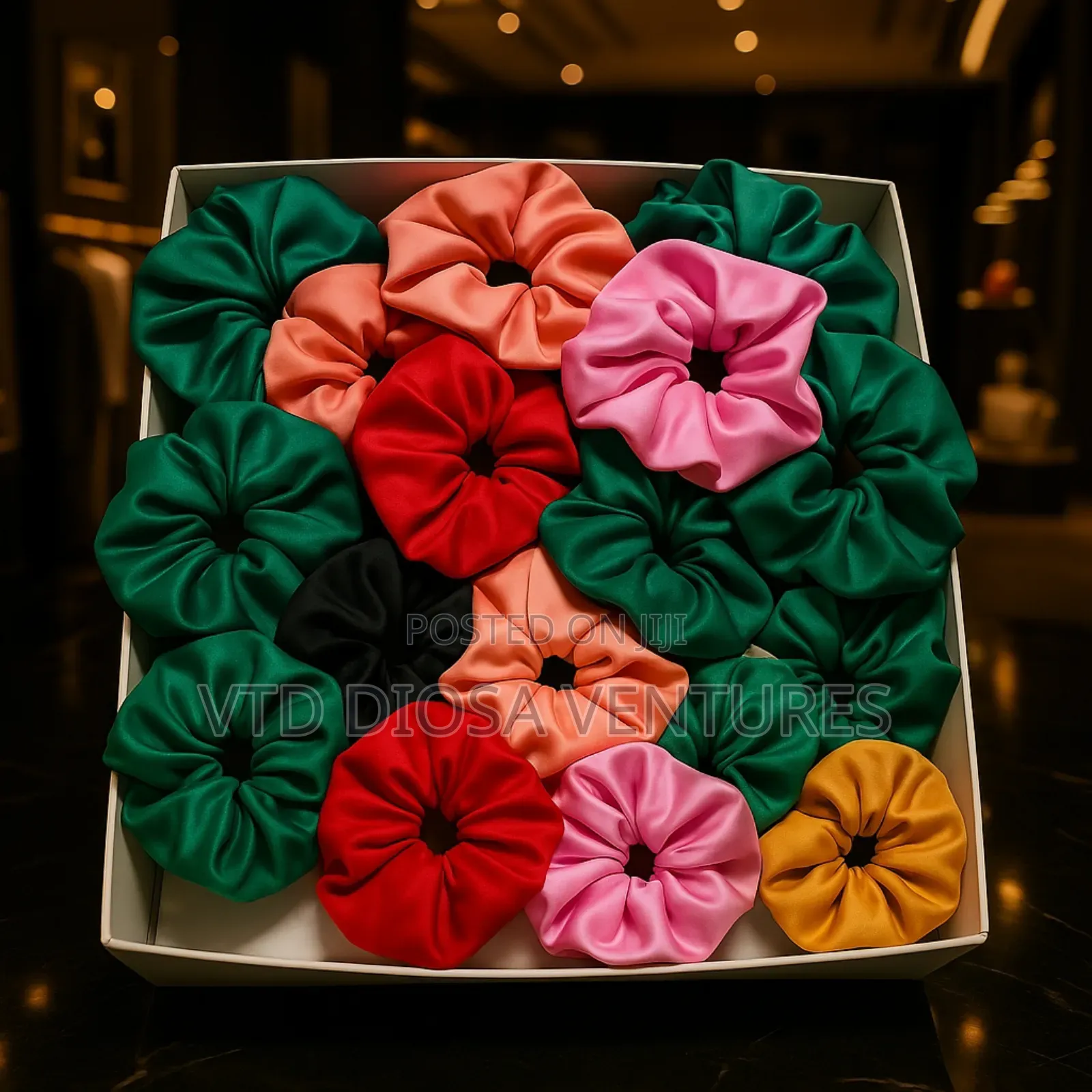 Cute 5 Pieces Scrunchies Hair Accessories