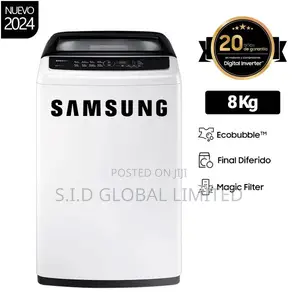 Samsung 8kg Dual Storm Top Load Washing Machine