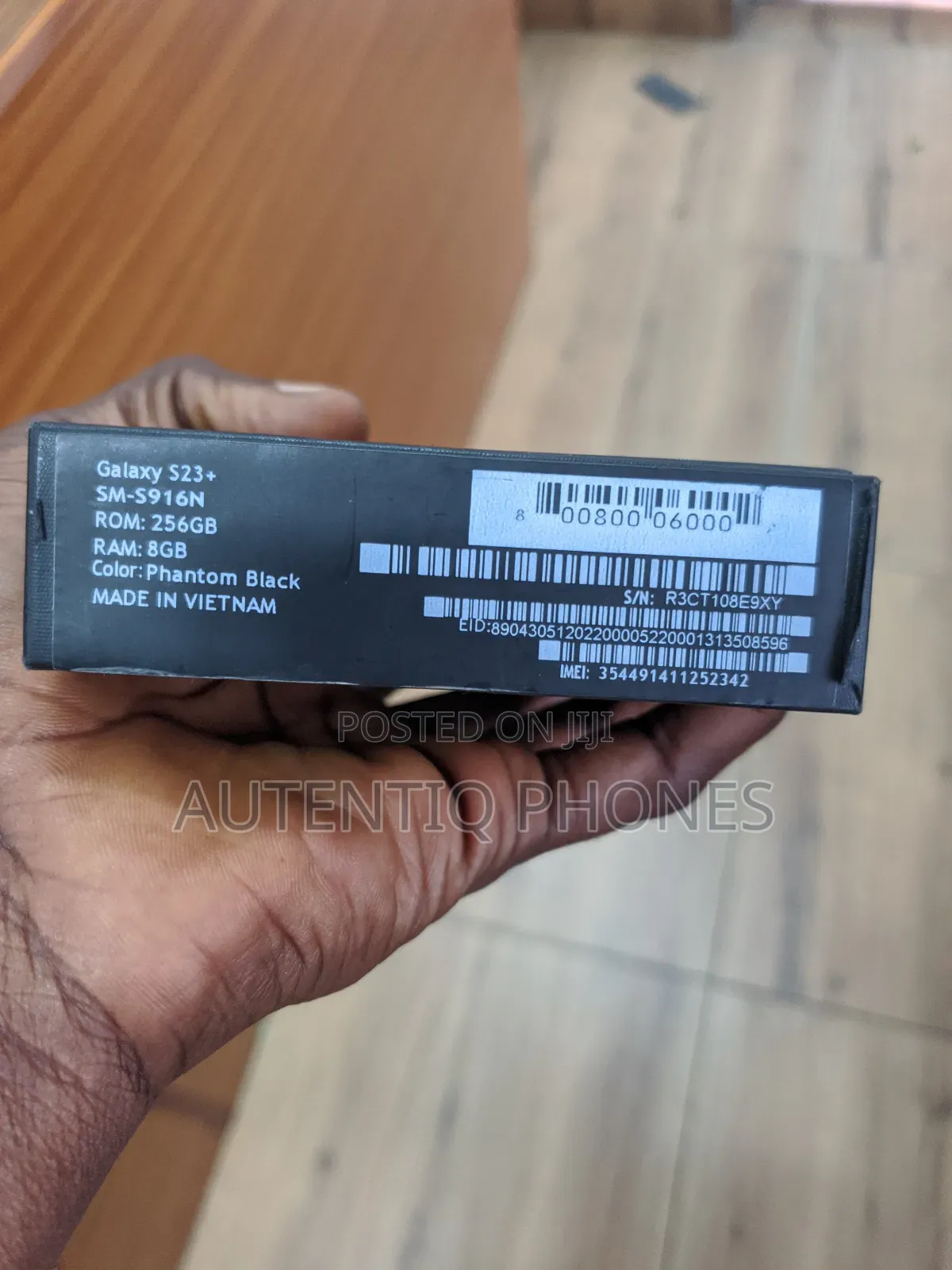 New Samsung Galaxy S23 Plus 256 GB Black