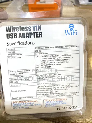 Wifi Adapter ( Dongle)