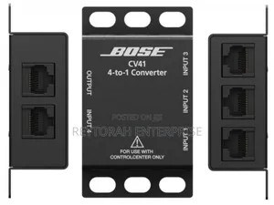 Bose Professional Controlcenter Cv41 4-to-1 Converter