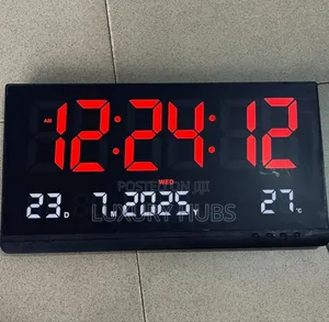 Decorative Calendar Digital Wall Clock