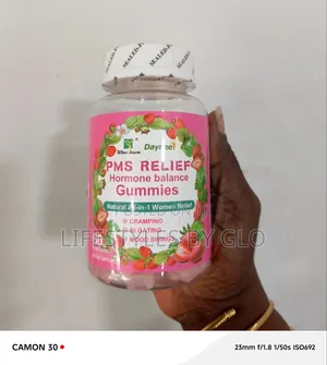Pms Relief Hormone Balance 60 Gummies Cramps, Mood Swings